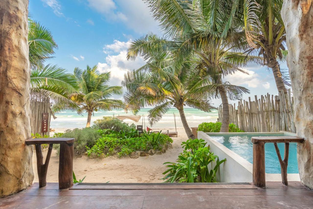 Casa Ganesh Tulum-Beachfront Hotel By Ahau Collection エクステリア 写真